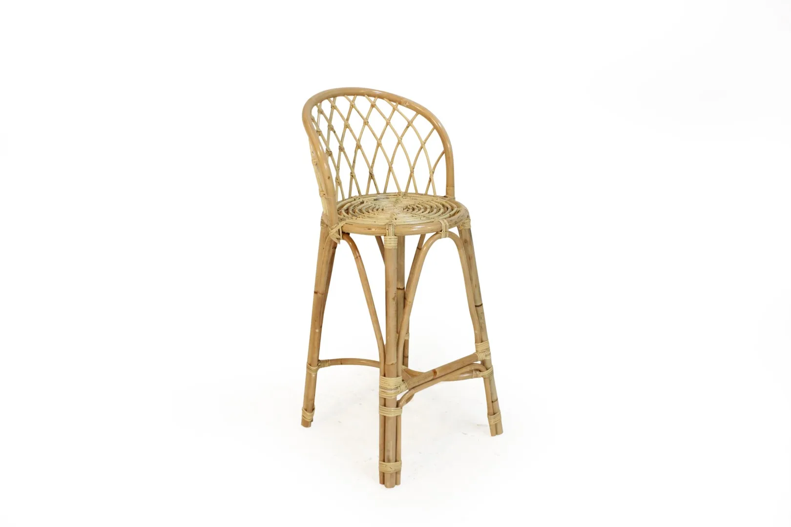 Sgabello Dru Rattan