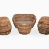 Bubble rattan living set