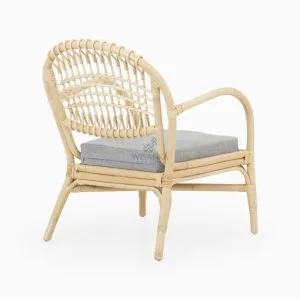 Kathara cane arm chair