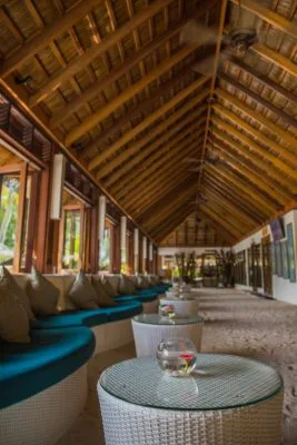 Mobili in rattan Maldive
