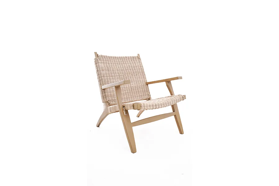 Virginia Rattan Lazy Chair